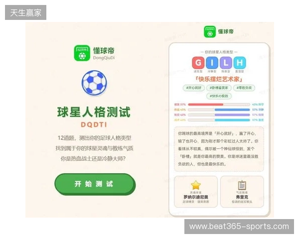 SBTI？No！DQDTI！足球人集合，测试解锁你的专属球星人格
